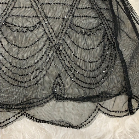 American Eagle Outfitters Sheer Beaded Top - Picture 7 of 16